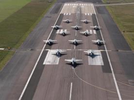 У Франції спробували посилити захист авіабази з 
