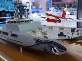 Китай секретно збудував дивний катамаран-авіаносець під БПЛА