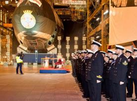 Британія спустила на воду п’яту атомну субмарину типу Astute: як посиляться Королівські ВМС 