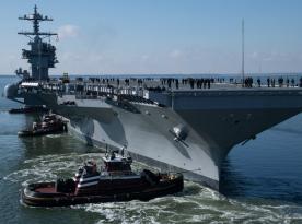 У США почали випробування новітнього авіаносець John Kennedy, який має стати повноцінним представником класу Ford