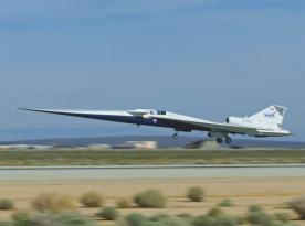 Вперше унікальний літак X-59 із 14-метровим носом перейшов на надзвук, і це той самий літак, що літає без