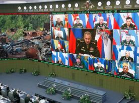 МО РФ показало свій відступ та колапс фронту на Херсонщині, а також намалювало новий рубіж оборони на Харківщині