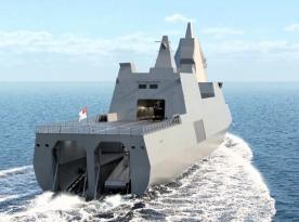 Сінгапур створив революційний для себе корабель MRCV, основна роль якого - носій морських дронів і БПЛА
