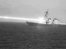 Американці потайки схоже вперше відстрілялись новим лазером HELIOS по рою дронів