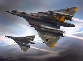 Як Італія зробила БРСД Alfa до 3000 км, а Швеція теж хотіла атомну бомбу та креслила під неї Saab A-36