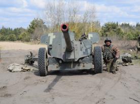 На Рівненському військовому полігоні пройшли навчання артилерійських підрозділів частин ОК 