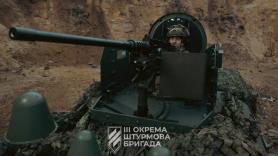 У 3-й ОШБр показали МВГ із бронемашинами "Новатор", які полюють за повітряними цілями