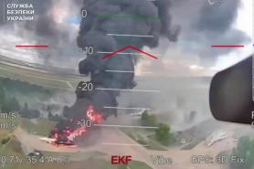 Нові деталі у новому відео з різаниною "стратегів" РФ: скільки часу було у дронщиків на удар та чому все могло піти шкереберть