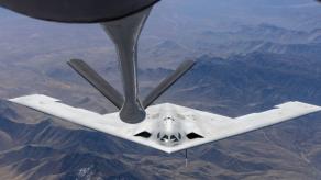 Критичну можливість для ударів по РФ, Китаю та Ірану продемонстрував новий бомбардувальник B-21 Raider для ПС США