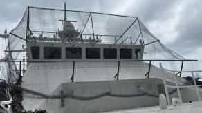 За два місяці до втрати сторожового "Изумруд" рашисти почали захищати ці кораблі сіткою рабицею у надії врятуватися від українських дронів