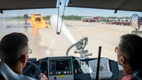 У ПС США для більшої реалістичності навчання побудують макети аеродромів з F-16 та C-130