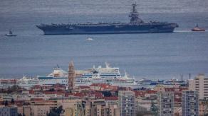 Як пожежа в пральні вивела атомний авіаносець Ford з бою на тижні, для ремонту він відійшов аж у Хорватію