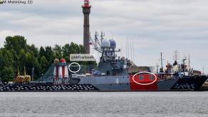Рашисти пішли по стопам Третього Рейху та замаскували свій корабель за прикладом німецького лінкора "Тірпіц"