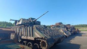 Росіяни озброїли трофейну БМП M2 Bradley автоматичною гарматою з БТР-82А або БМП-3