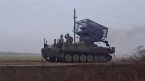 Бійці ЗСУ показали ерзац-РСЗВ на базі МТ-ЛБ з направляючими ймовірно від РБУ