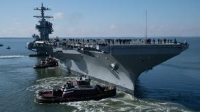 У США почали випробування новітнього авіаносець John Kennedy, який має стати повноцінним представником класу Ford