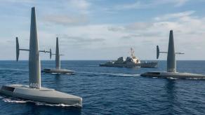 Вперше показали як виглядатиме дрон-вітрильник з "протиугінною системою" із Tomahawk та вітрилом у 43 метри заввишки