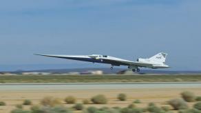 Вперше унікальний літак X-59 із 14-метровим носом перейшов на надзвук, і це той самий літак, що літає без "вибуху" як у "Кинджала"