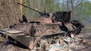 Після зустрічі з ЗСУ від 74-ої бригади РФ залишилось п'ять танків: всі батальйони розбито її відводять з України
