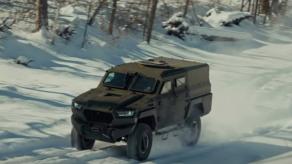 Зроблений за вимогами одних з кращих операторів БПЛА в Україні - новий пікап на базі бронеавтомобіля Inguar-3