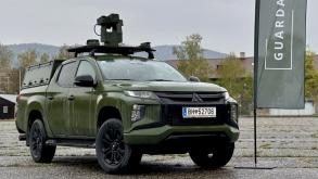 Вперше показали протидроновий КАЗ APS1, який вже збиває FPV-дрони, і до конструкції якого варто придивитись Україні