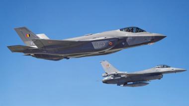 Бельгійські F-16 для України стають ближче через прибуття до Бельгії трьох нових F-35 з США