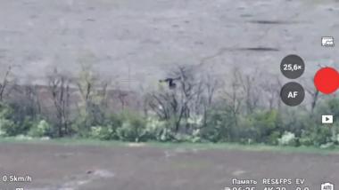 Як українська "Баба Яга" з кулеметом та скидами кошмарить рашистів поблизу Гуляйполя