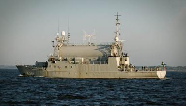 39-річний корабель Orion спочатку активно стежив за флотом РФ, а тепер Швеція буде ним тестувати дрони