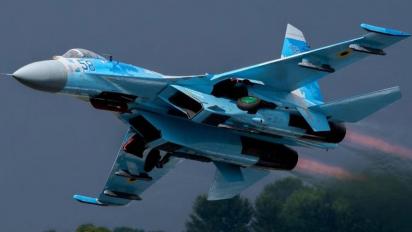 Як український винищувач Су-27 збирався збити російський літак-розвідник Іл-20. А потім передумав...