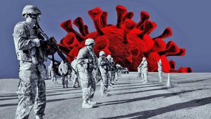 Як коронавірус вбиває армії