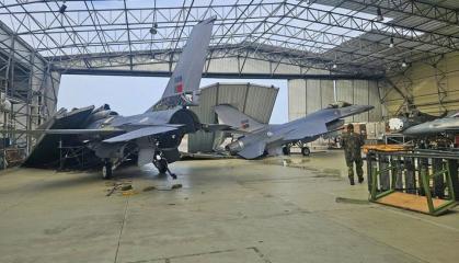 Португалія не змогла захистити свої F-16 від шторму, пошкоджено від 7% до 14% авіапарку винищувачів 