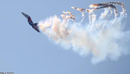 Окупанти "відсвяткували" день так званих "повітряно-космічних сил" падінням свого Су-30