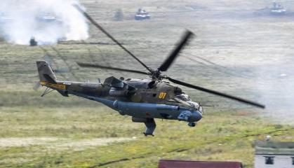 Як виглядає "жорстка посадка" вертольота на думку міноброни Білорусі: РФ втратила ще один Ми-24