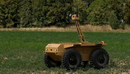 Ще один український наземний робот показав себе на полі бою, у Мінцифрі повідомили про тестування розробки