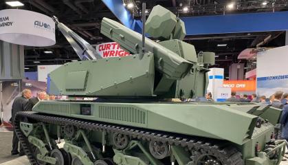 Rheinmetall перетворив "міні-танк" Ripsaw на систему ППО з сучасним бойовим модулем