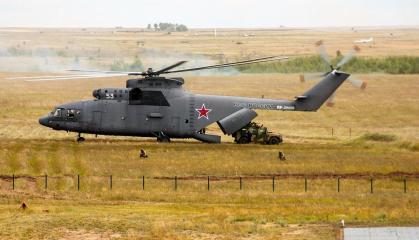 СБУ показали знищення російського важкого вертольота Ми-26, який не виробляють через українські двигуни