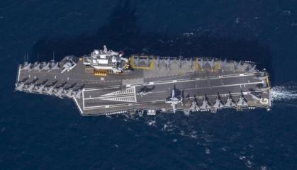 У ВМС Франції на помилках не вчаться, і "спалили" місцезнаходження свого авіаносця