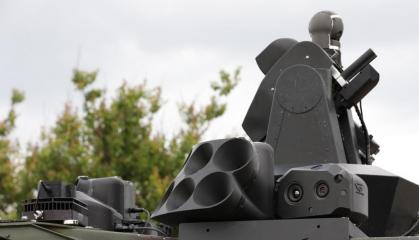 ​В Україні представили удосконалений КАЗ S.O.V.A-2.0 для захисту техніки на полі бою від БПЛА