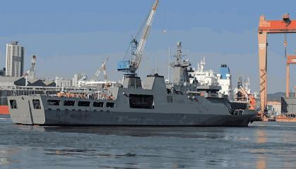 До 6 разів швидше, ніж у Туреччині, у Південній Кореї за рекордні строки збудували патрульний корабель