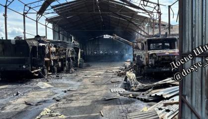 Одразу шість машин ОТРК "Искандер" спалено - завдано надуспішного удару українськими дронами