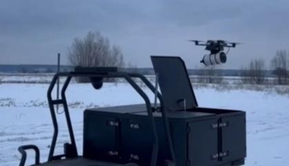 Запускати FPV-дрони тепер може український НРК Ratel H, який отримав нову пускову на чотири комірки