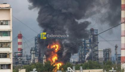 Щоб підпалити НПЗ за 15 км від Кремля у Москві, українським дронам довелось пройти 4 кола ППО