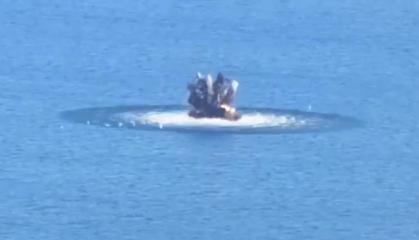 ЗСУ вперше уразили російський морський дрон, і схоже це був новий тип