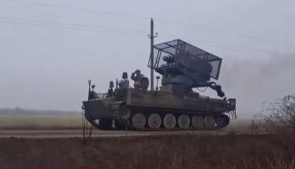 Бійці ЗСУ показали ерзац-РСЗВ на базі МТ-ЛБ з направляючими ймовірно від РБУ