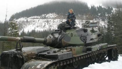 Штат Вашингтон стріляв із M60 по лавинам замість Т-54/55 і Т-62, але потім довелось перейти на M101