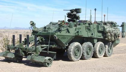 Що це за бронемашини Stryker із протимінніми катками, які отримають ЗСУ в рамках допомоги від США