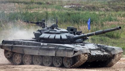 Рашисти показали "тюнінг по бурятськи" свого Т-72Б3(фото) 