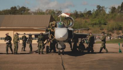 У Швеції планують скоротити час на повторну підготовку Gripen до бою до менше 10 хвилин