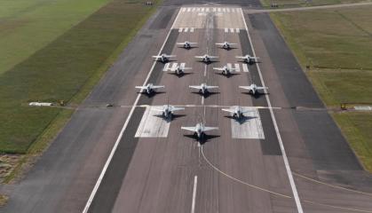 У Франції спробували посилити захист авіабази з "ядерними" Rafale за допомогою аеростату