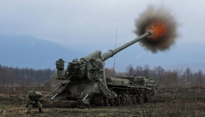 Армія РФ стріляє із САУ 2С7 "Пион" рідкісними ОФ44, яких могли зробити усього 4000 одиниць